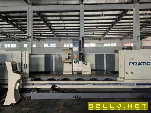 新到多台普拉迪4500型材加工中心，BT40主轴，发那科MF.