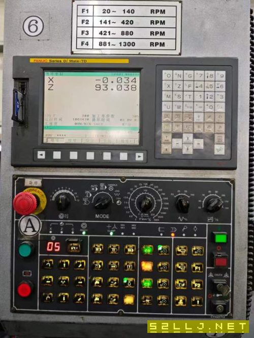 台湾夏普3060FC（相当于6180）数控机床，发那科系统，.