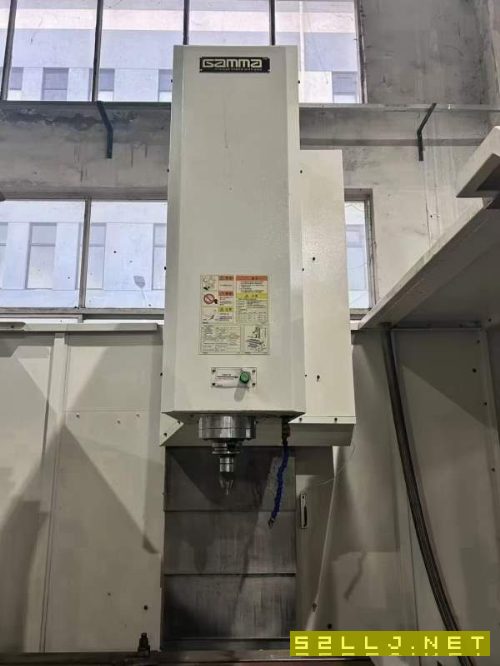台湾伽玛1200数控铣、发那科系统@驱动、BT50主轴、带.