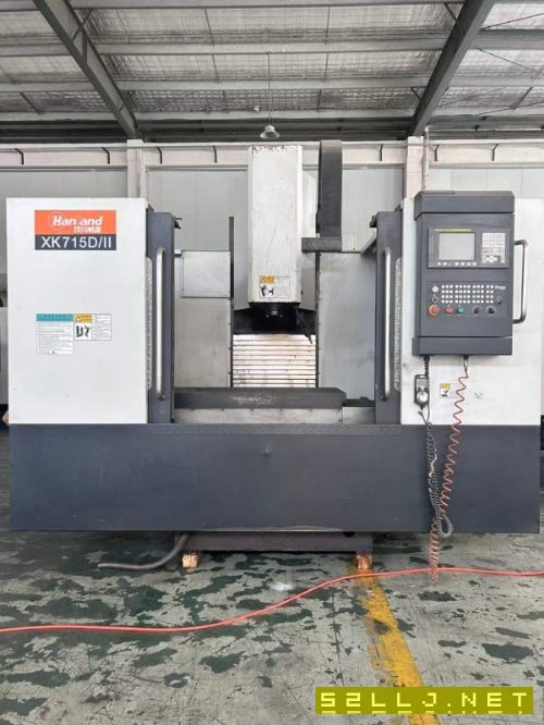 低价出售汉川715一台、法兰克MF系统一台,BT50主轴、.