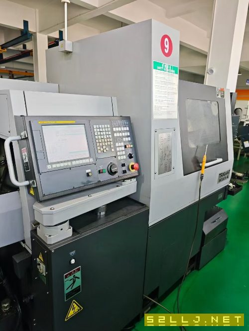 同款两台日本津上走心机B0325-II，棒料通过尺寸32mm，.