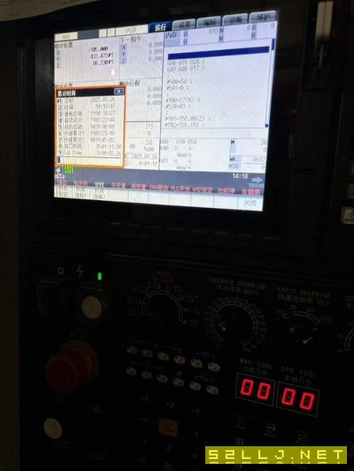 苏州工厂在位，2023年尧天数控YV-1580，仅使用1000多.