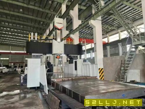 宁波海天3660数控龙门，工作台3000/6000mm，门宽3600m.