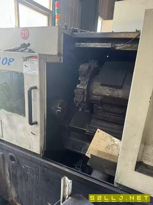 龙泽106斜导轨数控车，发那科系统，可以试机。