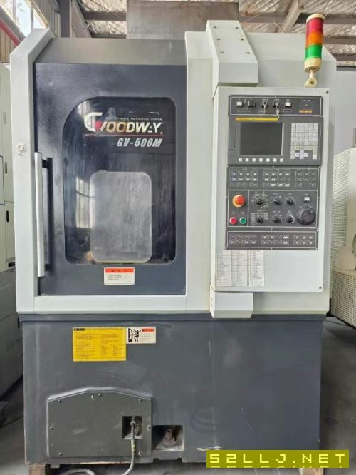台湾原装程泰GV-500M数控立车，带铣功能，发那科TF系.