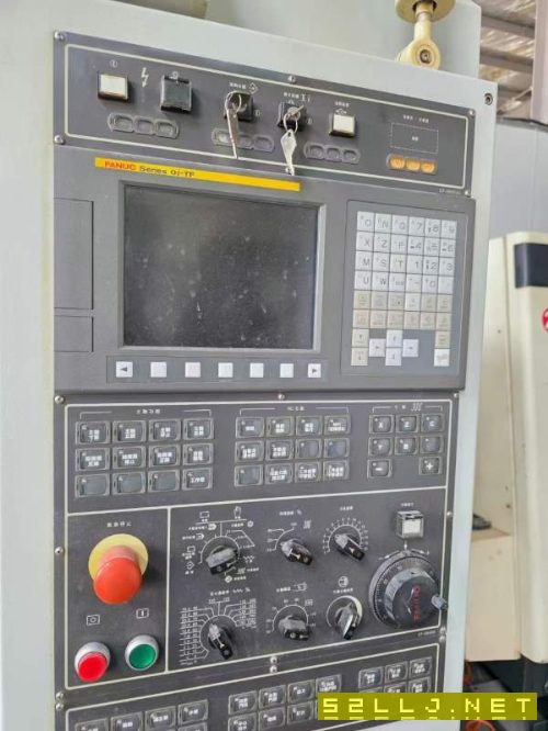 台湾原装程泰GV-500M数控立车，带铣功能，发那科TF系.