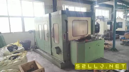 匈牙利500双工作台卧加，镶钢导轨滚柱滑块，转台一度一分，60把链式刀库。.