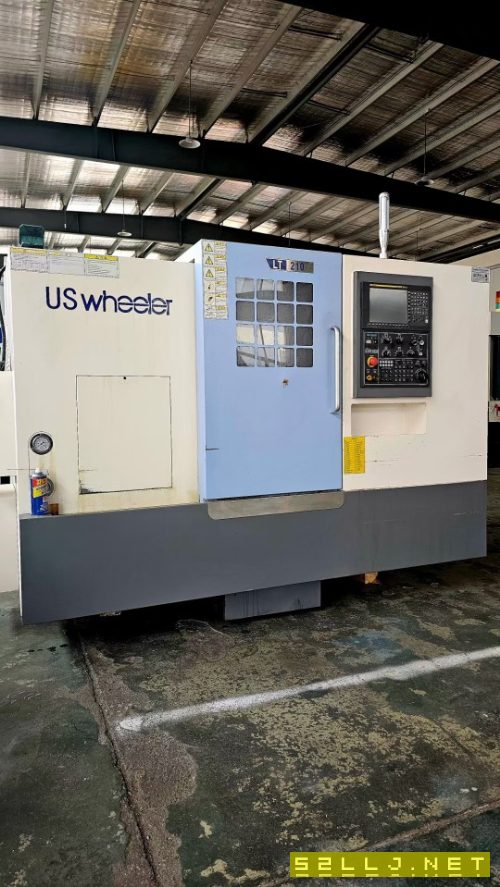杭州惠勒LT-210，8寸卡盘主轴电机11/15KW，回转直径51.