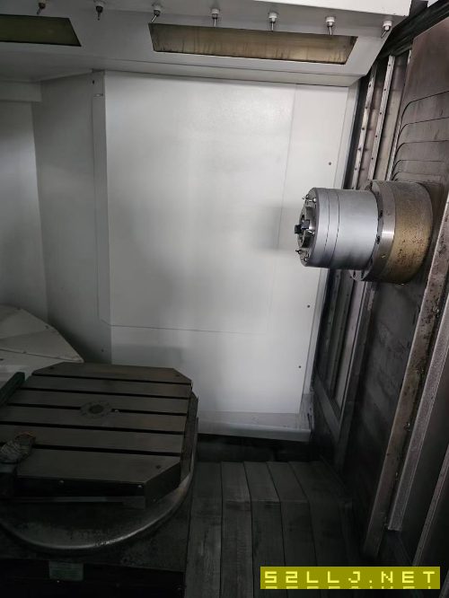 普什宁江630双工位卧加、新机160多万、发那科MF系统，.