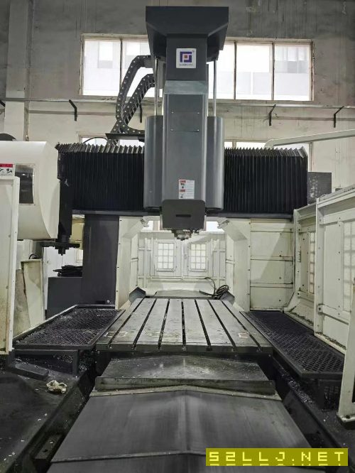 刚刚拿下一台9成新台功2015数控龙门加工中心、2024年.
