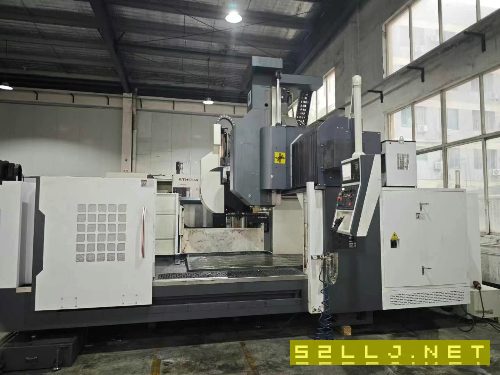 刚刚拿下一台9成新台功2015数控龙门加工中心、2024年.