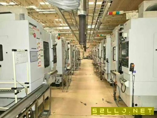 同款12台韩国原装斗山DT400钻工中心，三轴滚柱线规快.