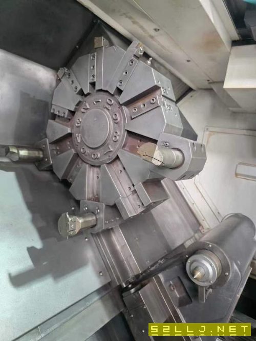 韩国威亚L400C数控车床。15寸卡盘，A2-11主轴，高低档.