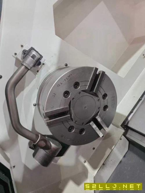 韩国威亚L400C数控车床。15寸卡盘,A2-11主轴,高低档.