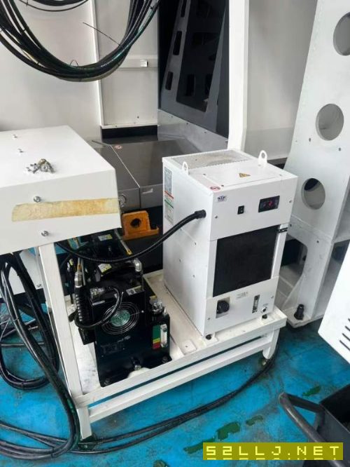 全新安装未用乔峰JHT-800单台卧式加工中心，三轴行程X.