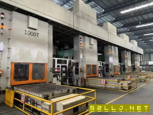 长沙工厂在位少用协易1000吨冲压线5台，1000吨1台，80.