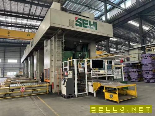 长沙工厂在位少用协易1000吨冲压线5台，1000吨1台，80.