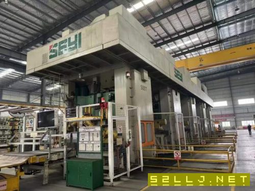 长沙工厂在位少用协易1000吨冲压线5台，1000吨1台，80.