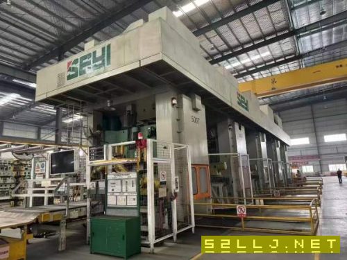 长沙工厂，在位，少用，台湾协易产1000吨冲压线5台，1.