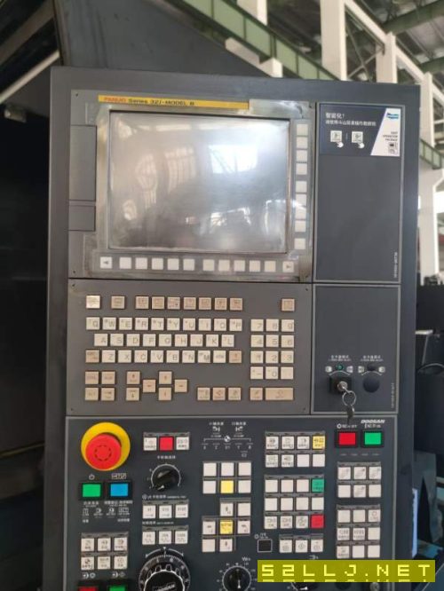韩国原装进口斗山PUMA600L数控车床，16寸液压卡盘，12.