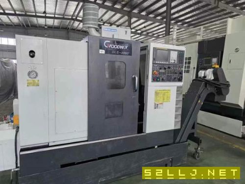 同款两台，台湾程泰GLS2000e数控车床，发那科TF系统，.
