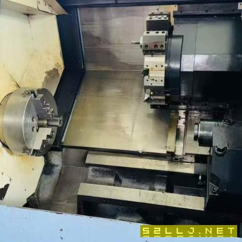 2019年斗山PUMA405数控斜身车床，15寸卡盘，齿轮箱主.