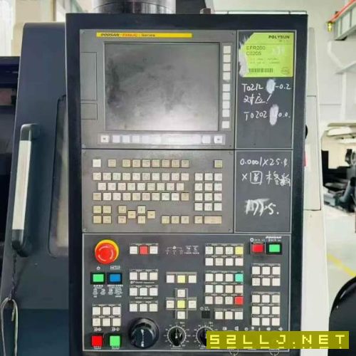 2019年斗山PUMA405数控斜身车床，15寸卡盘，齿轮箱主.