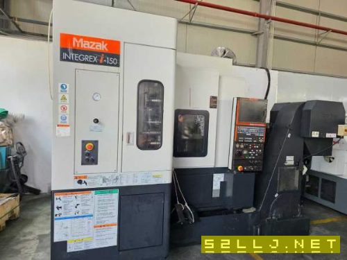 日本原装马扎克i150五轴车铣复合,五轴联动带刀尖跟随.