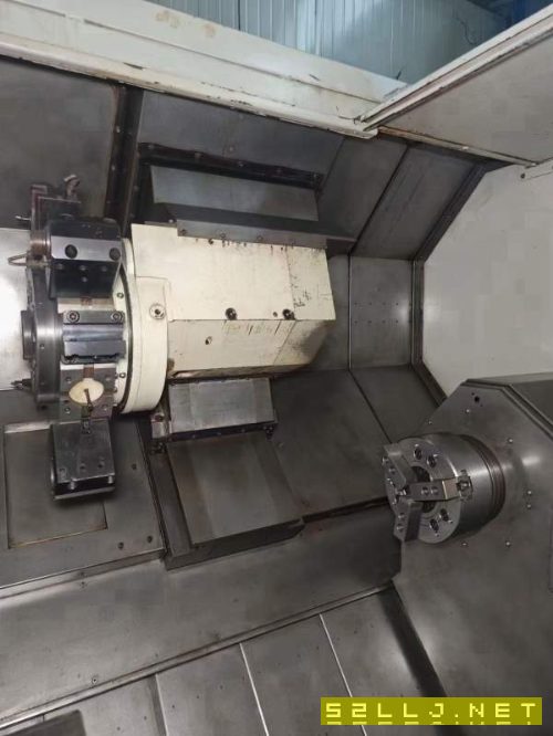 韩国起亚双SKT200TTSY,双主轴,电主轴,主卡盘10寸,.