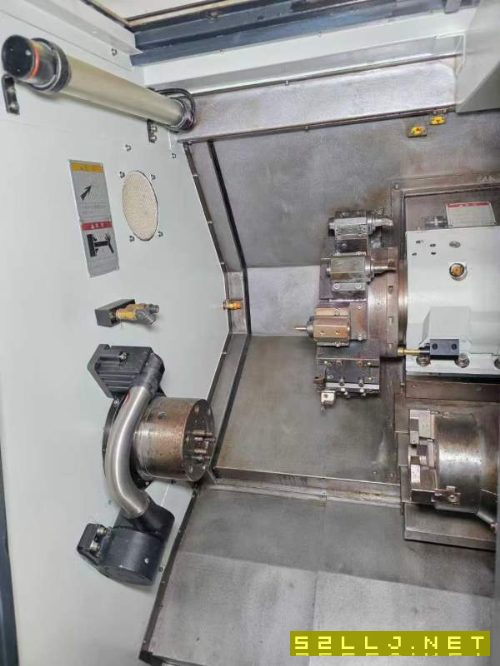 同款3台，台湾原装友佳双主轴数控车床FTC-350S，配8寸.
