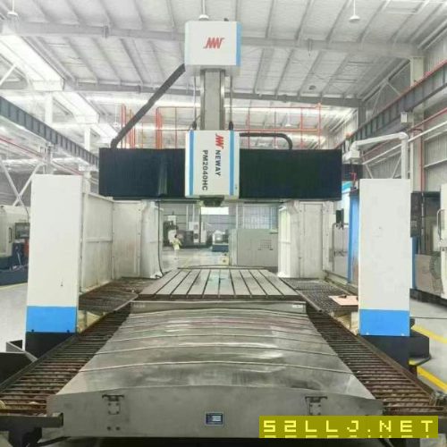 2022年纽威4028数控龙门发那科MFPLUS系统两线一硬导轨.