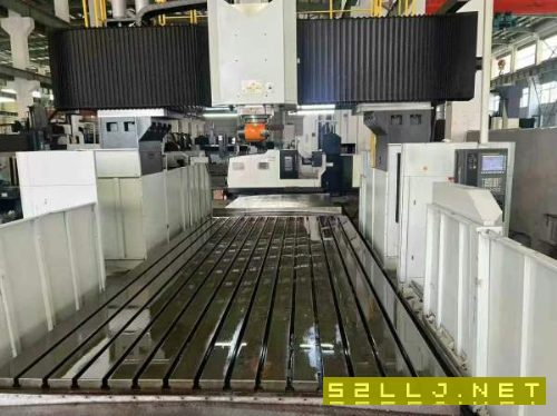 海天3/6米重型龙门加工中心，带自动铣头