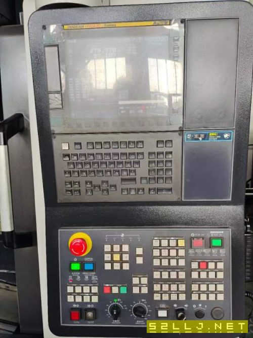 韩斗国山DNM4505加中工心发那科Plus系统三轴行程:8004.