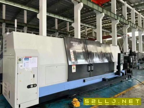 刚刚买下一台9成新韩国原装进口斗山PUMA600L数控车床.
