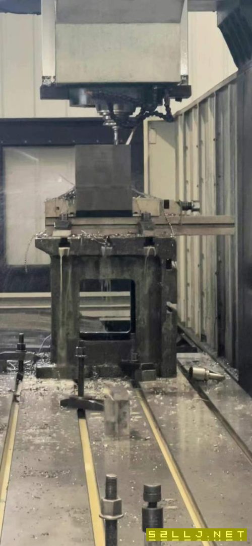 刚刚拿下工厂在位上海斌盛5027数控龙门、工作台5000/2.