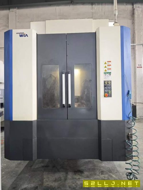 刚刚买下一台2018年高配原装韩国威亚双工位卧式加工中.