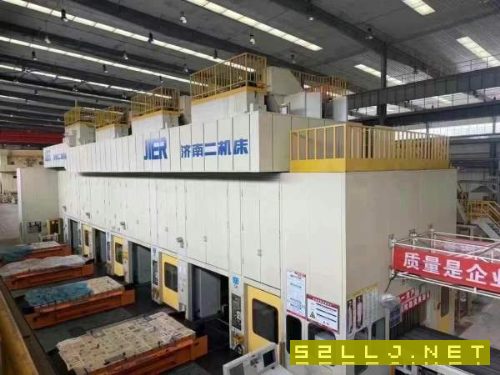 济南二机4序7轴ABB全自动机械压机冲压线00，工作台230.