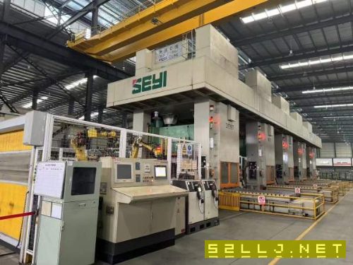 长沙工厂在位少用协易1000吨冲压线5台，1000吨1台，80.