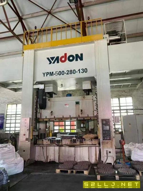 扬锻闭式双点压力机YPM-400公称力400KN滑块行程400mm.