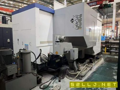 基本全新安装少用沈阳HMC-80Q单台卧式加工中心，三轴.