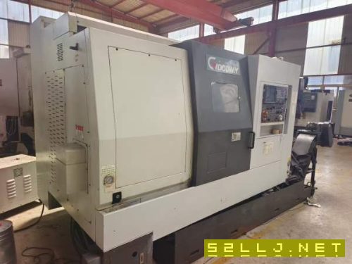 台湾程泰GS2600MS车铣复合中心，双主轴，主轴10寸卡盘.