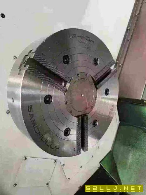 韩国原装进口斗山PUMA600L数控车床，16寸液压卡盘，12.