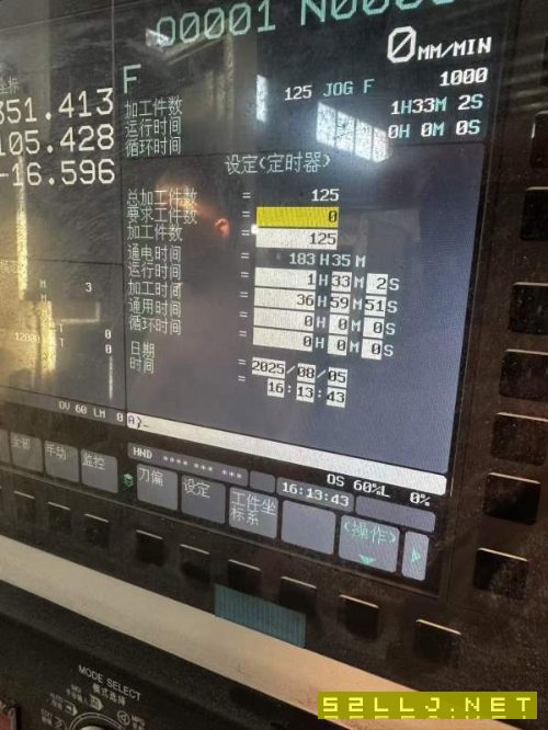 上海斌胜1313小龙门三轴滚柱线规，电主轴15000转，24.