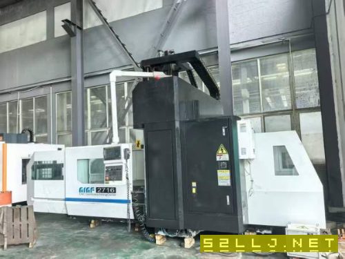 2022年准新南通国盛GMF2716T龙门数控铣床一台（发那科.