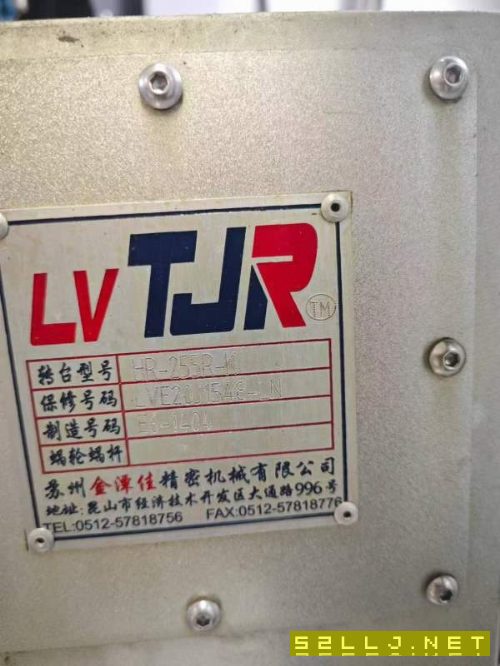 台湾谭佳255四轴，三菱系统，液压锁紧含液压站，顶尖.