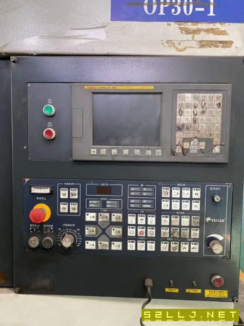 同款2台,杭州友佳VB-610A重切削立式加工中心工作台大.