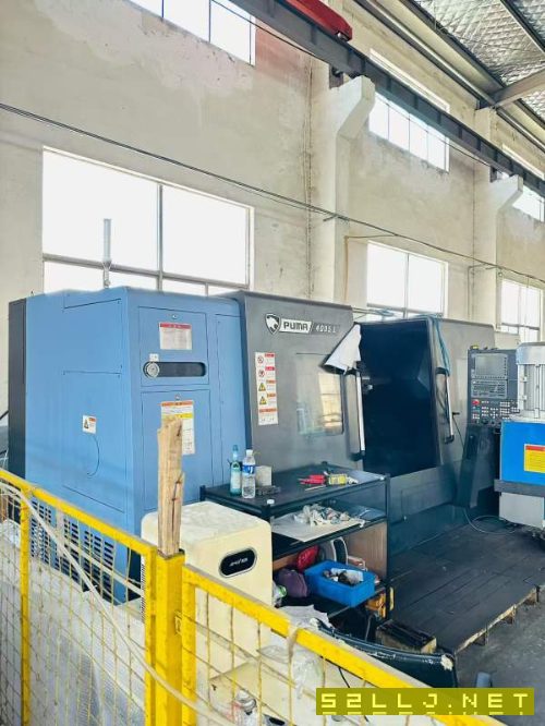 韩国斗山PUMA4005L,18寸液压卡盘,带齿轮箱