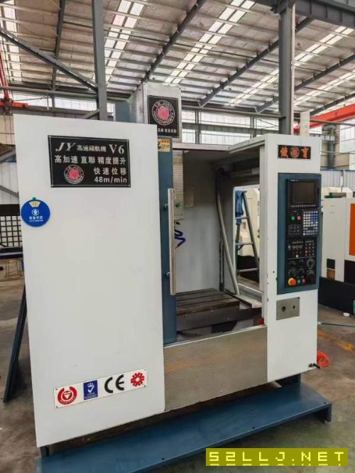 台湾省俊育V6立加高速机，罗毅主轴12000转，三菱系统.