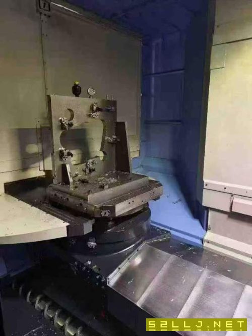 韩国斗山NHP-8005卧式双工位加工中心斗山800卧加工作.