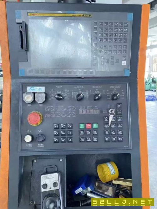 上海永硕6032龙门加工中心发那科系统MFPLUSa法驱动BT5.